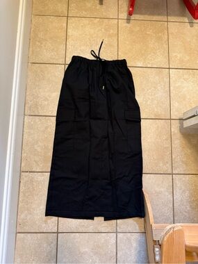 Wayf Cargo Pocket Maxi Skirt